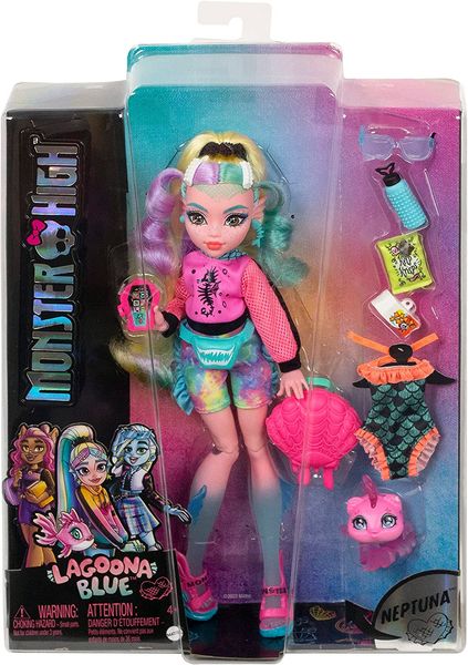 Monster High Doll, Lagoona Blue HHK55 фото