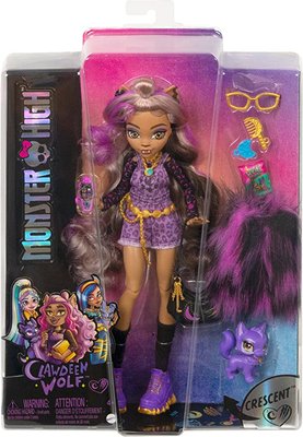 Лялька Monster High Doll, Clawdeen Wolf HHK52 фото