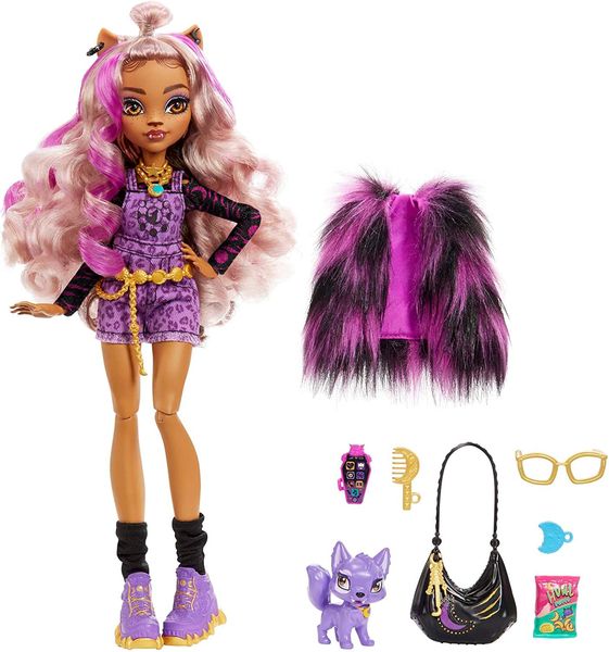 Лялька Monster High Doll, Clawdeen Wolf HHK52 фото