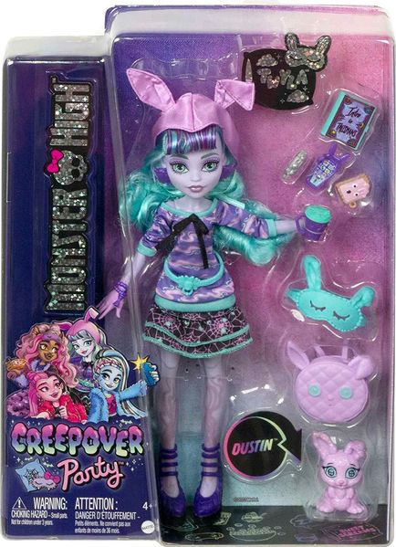 Monster High Doll Twyla Doll, Creepover Party HLP87 фото