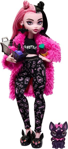 Monster High Doll Draculaura, Creepover Party HKY66 фото